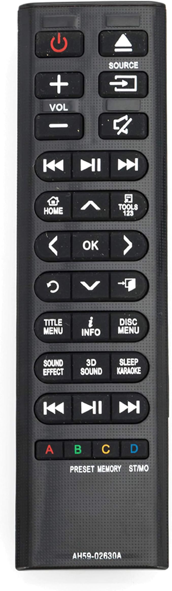 New AH59-02630A Replaced Remote fit for Samsung Blu-ray HT-H6500WM HT-H7730WM HT-H6530WM HTH6550WM HTH7750WM HT-H7500wm HT-J7500w HT-H6550WM HT-H7750WM HT-J7750W Home Entertainment System