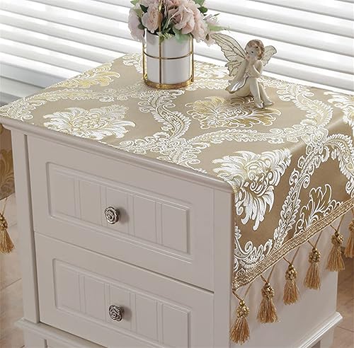 Miniatura 5 de Utobanh Funda simple para mesita de noche, tela de cojín de tela, moderna, universal, para dormitorio, gabinete de dormitorio, (15.7 x 35.4