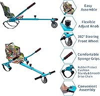 Vista 5 de Accesorio de fijación de asiento de kart Sunshine Hoverboard para scooter autoequilibrante de dos ruedas de 6.5", 8", 10