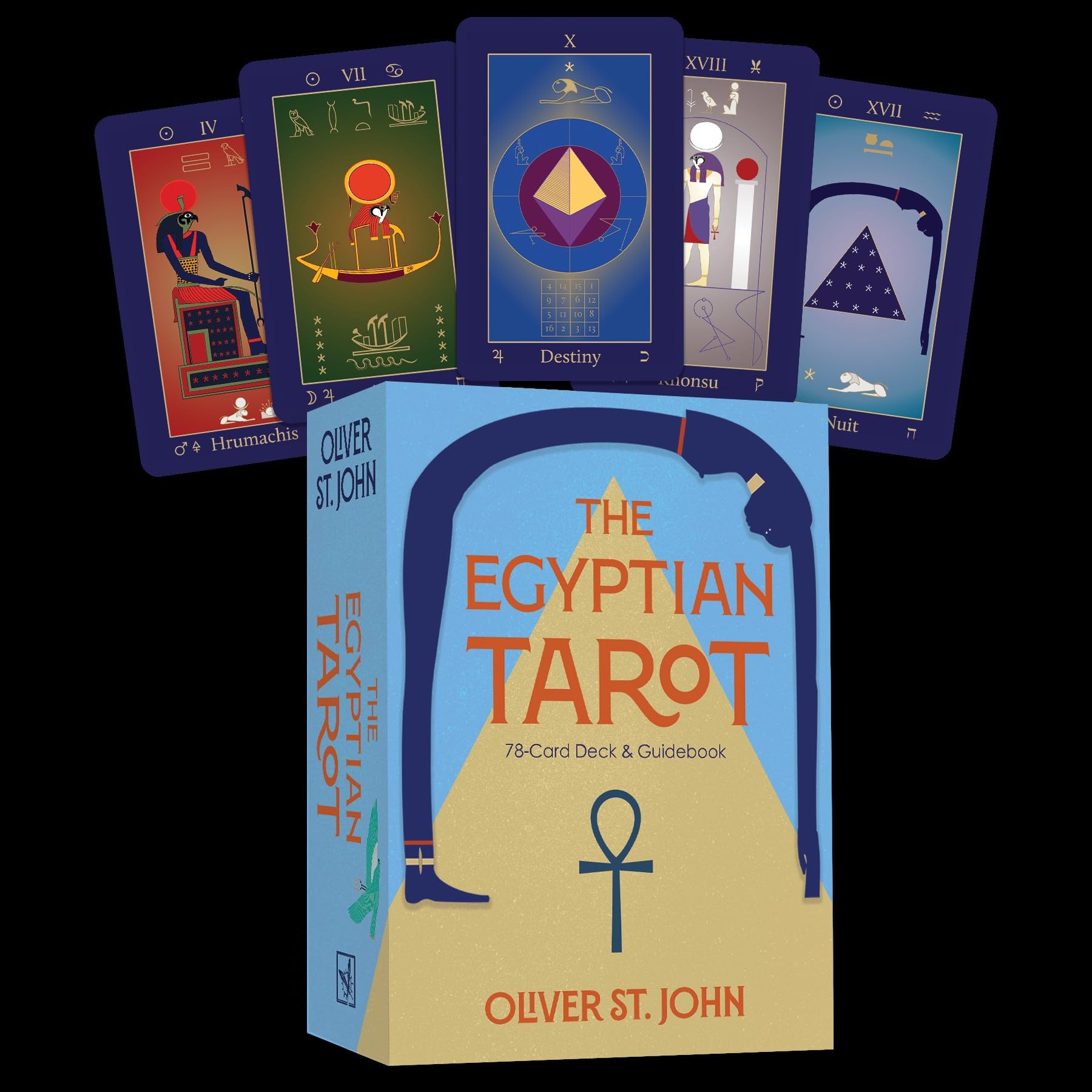 The Egyptian Tarot by Oliver St. John - 9781964537078