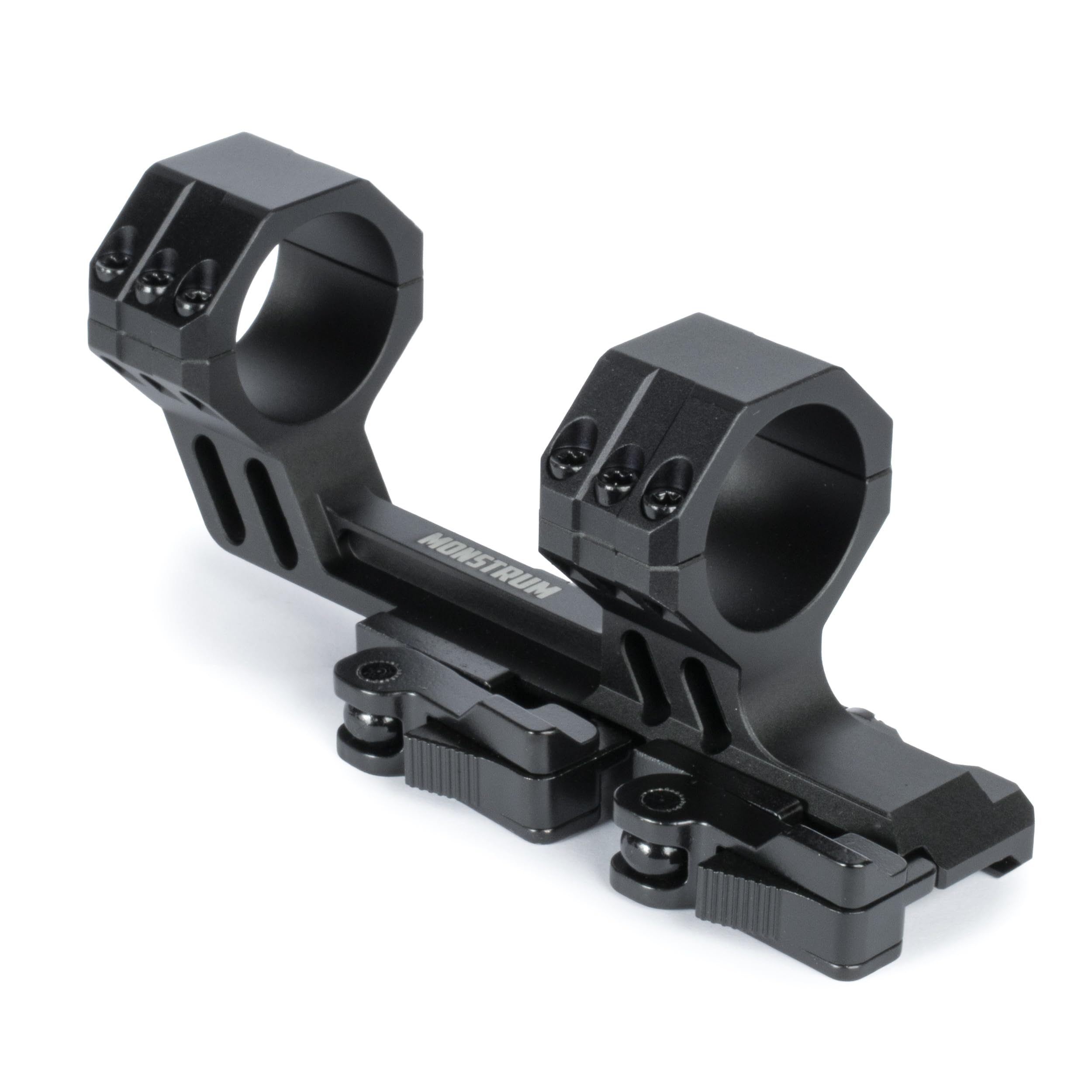 Photo 1 of Monstrum Deadlock Pro Scope Mount with Hypergrip Quick Detach | 2 inch Offset | 30 mm Diameter