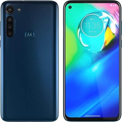 Motorola Moto G8 Power - Smartphone desbloqueado internacional de 64 GB/4 GB de 6.4 pulgadas, color azul (renovado)