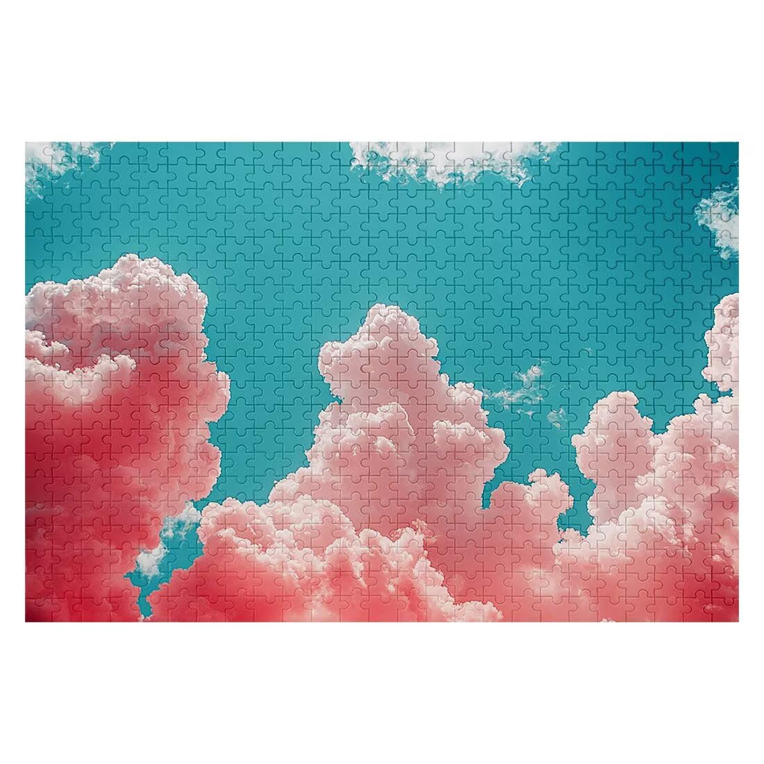 Puzzle 5000 sztuk dla dorosłych chmura puzzle dla dorosłych krajobraz puzzle zabawki edukacyjne oryginalne prezenty dla kobiet puzzle kreatywna rozrywka zabawna rodzina gra 156 x 105 cm I-86