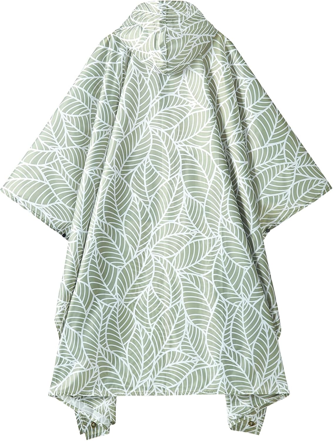 PTEROMY Hooded Rain Poncho for Adult with Pocket, Waterproof Lightweight Unisex Raincoat for Hiking Camping Emergency - Image 7