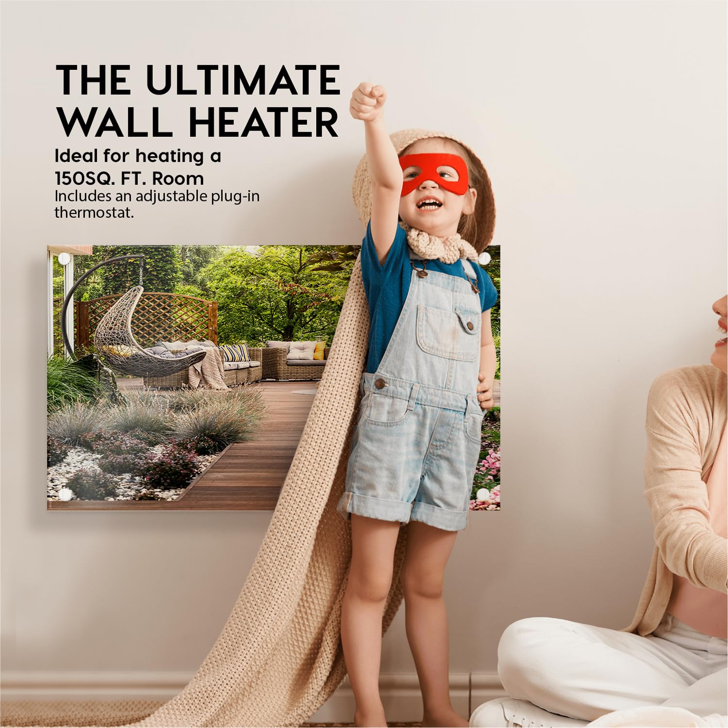 EconoHome Wall Mount Space Heater Panel thumbnail-2