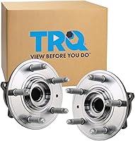 Vista 202 de TRQ Par de conjunto de cubo de cojinete de rueda delantera izquierda derecha, 2 piezas compatible con Lexus GX460 2003-2009 GX470 2003-2023 Toyota