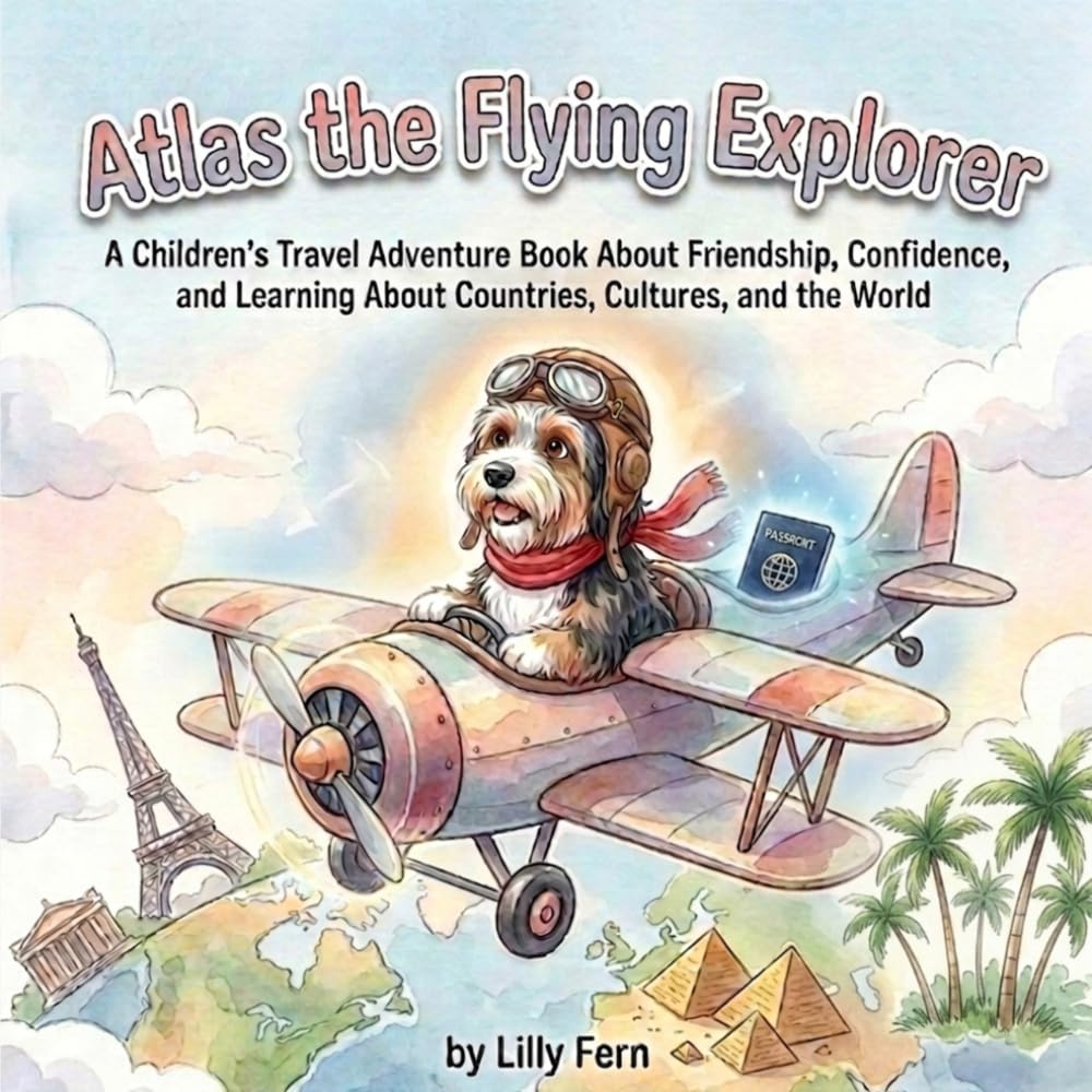 Atlas the Flying Explorer: A Children’s Adventure About Friendship, Confidence, and Discovering the World