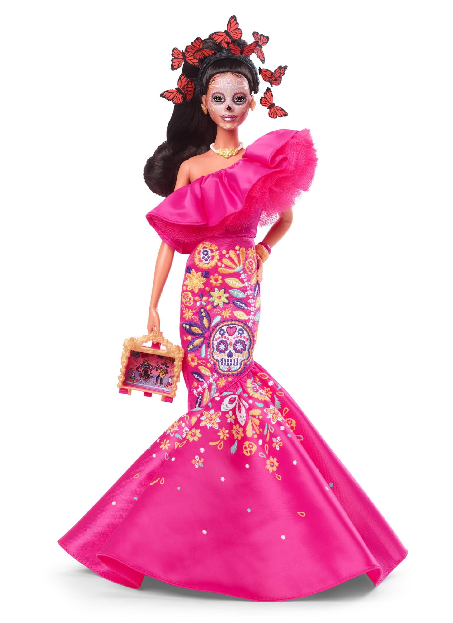Pink Barbie Dia De Muertos Doll 2020 Target Barbie Signature Where