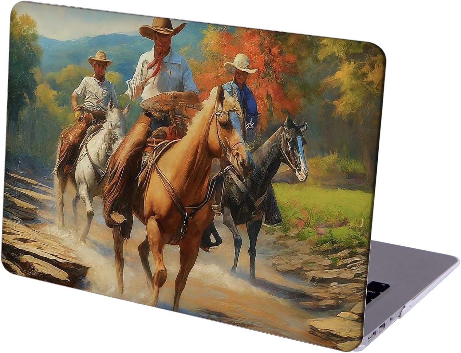 Compatible with MacBook Neo 13-inch, Hard Shell Case with Keyboard Cover and Screen Protector (A3404 A18 Pro chip, 2026 Release) - Cowboy MC24135