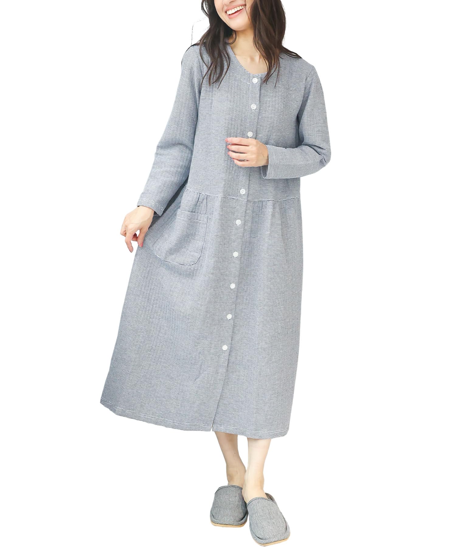 Amazon | [ON NISHIKI] ネグリジェ レディース パジャマ ワンピース