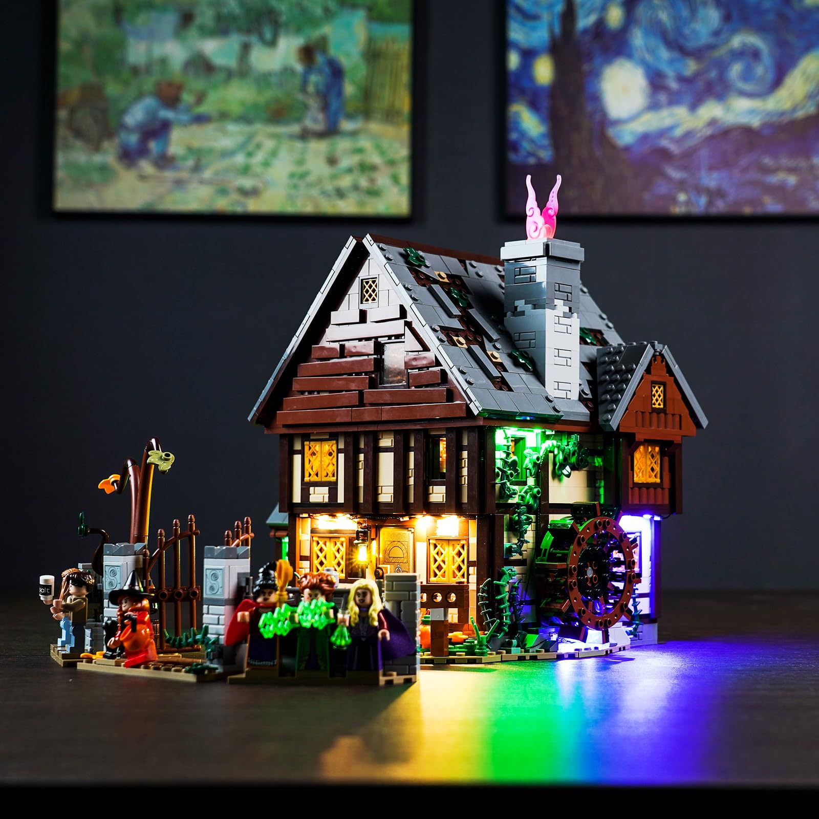 Remote Control Light Kit Compatible with Lego Hocus Pocus: The Sanderson Sisters' Cottage (No Model) - Image 2
