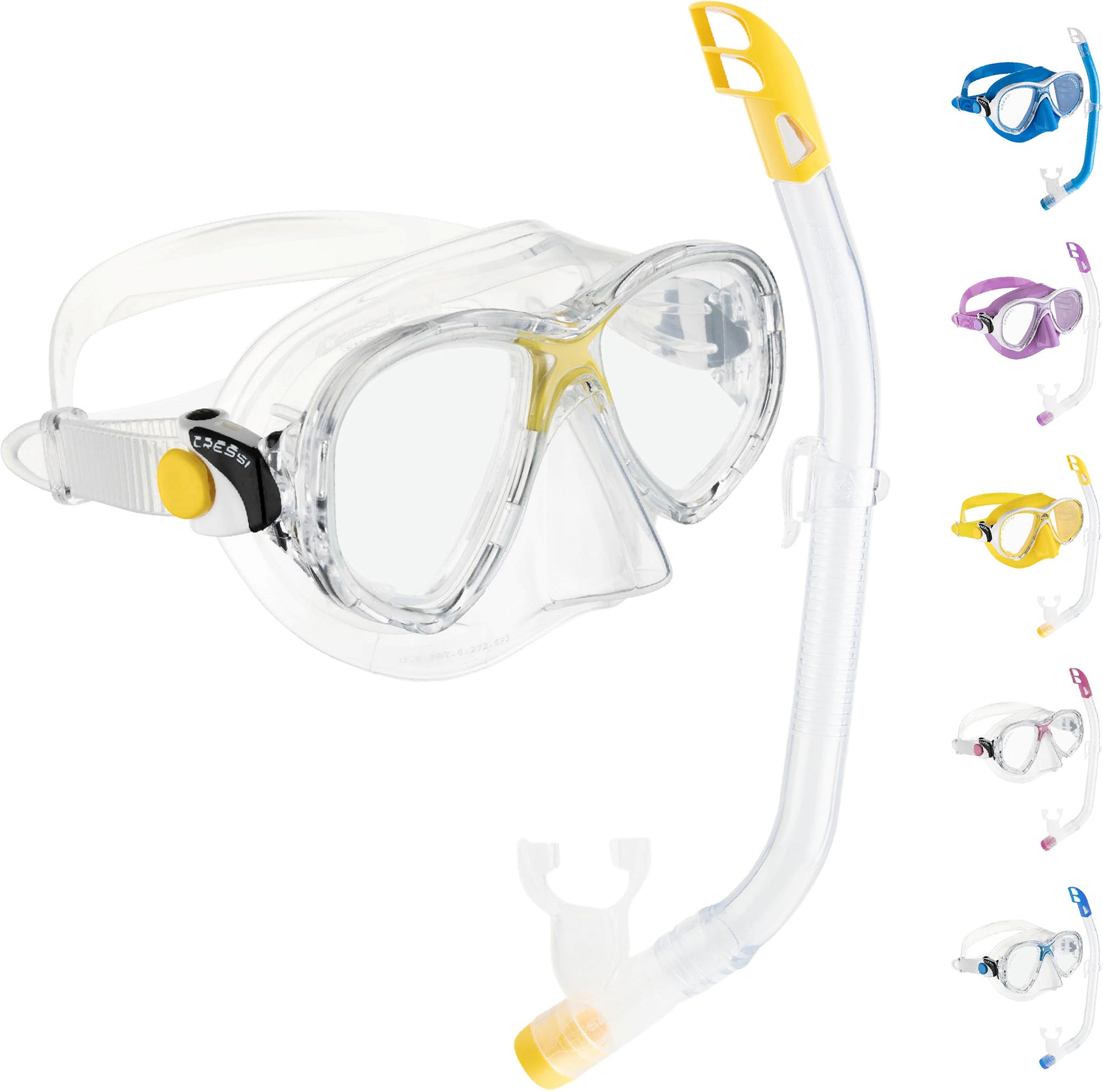 CRESSI Marea Junior and Top Combo (Yellow) [Duplicate]