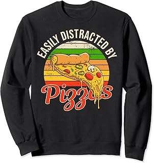 Fast Food Cheese Pizza Lover Sweatshirt