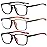 Reading Glasses for Men Sporty Design TR90 Blue Light Blocking Reader Comfortable and Flexible Lightweight +2.5
