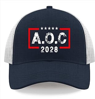 AOC Alexandria Ocasio Cortezs 2028 for Presidents Election Baseball Hat Cool