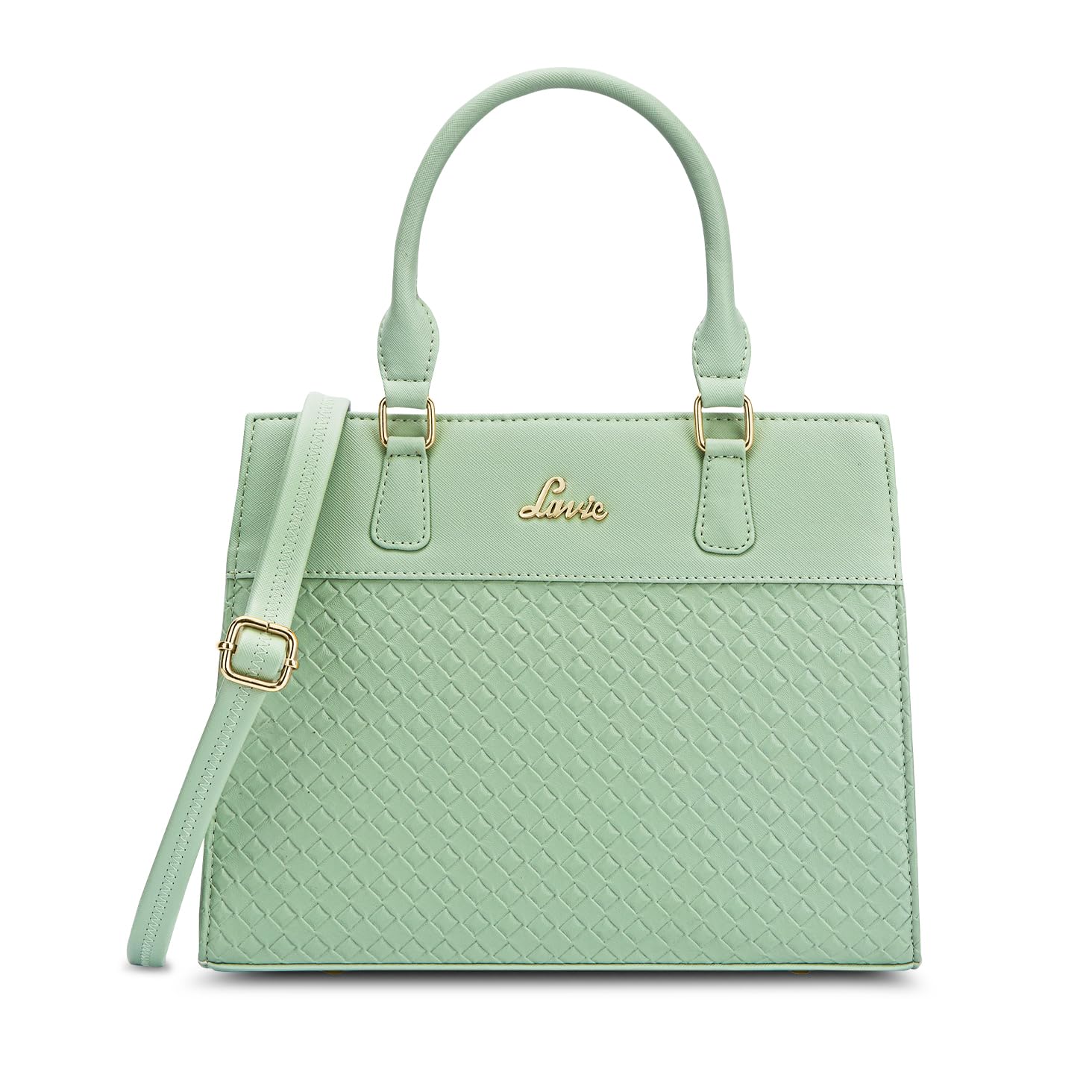 Lavie Women's Bot Zeline Solid Satchel Bag for Women | Satchel Handbag for Work | Ladies purse | Stylish Shoulder Bag |