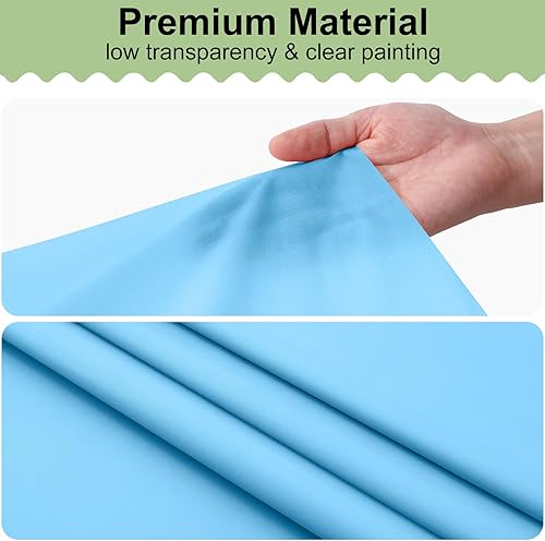 Miniatura 8 de misaya Paquete de 6 manteles desechables, 54 x 108 pulgadas, mantel de plástico impermeable y rectangular, para picnic, cumpleaños, fiesta, color