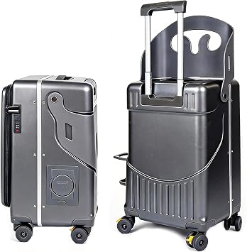Amazon | [ChicCarry] 子供が乗れるキャリーケース クッションシート