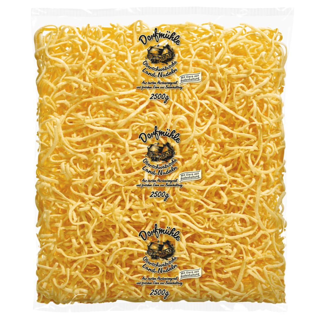 Dorfmühle Schwäbische Spätzle pasta nudeln 2500 gramm x 3 Stück