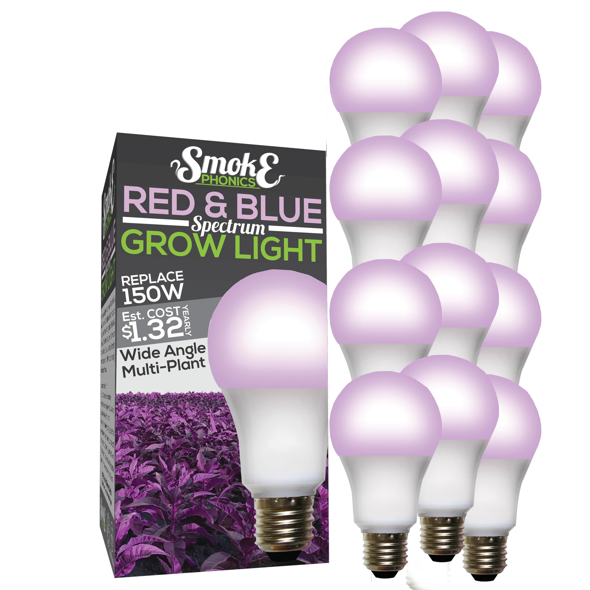 Amazon.com: Miracle LED Red & Blue Spectrum 150W SmokePhonics Grow