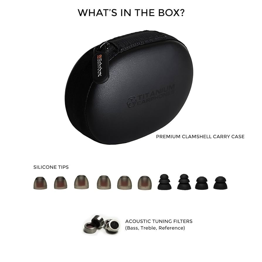 FINDER X1 TITANIUM イヤホン Amazon.co.jp: Echobox Finder x1 High Fidelityチタンインイヤ