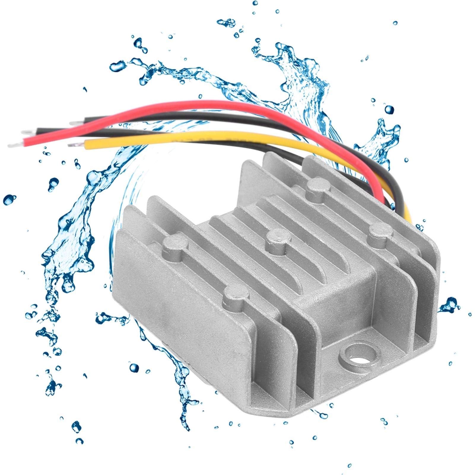 Convertitore elevatore di tensione DC 12 V a 48 V convertitore di tensione DC trasformatore PWM a prova di umidità per auto