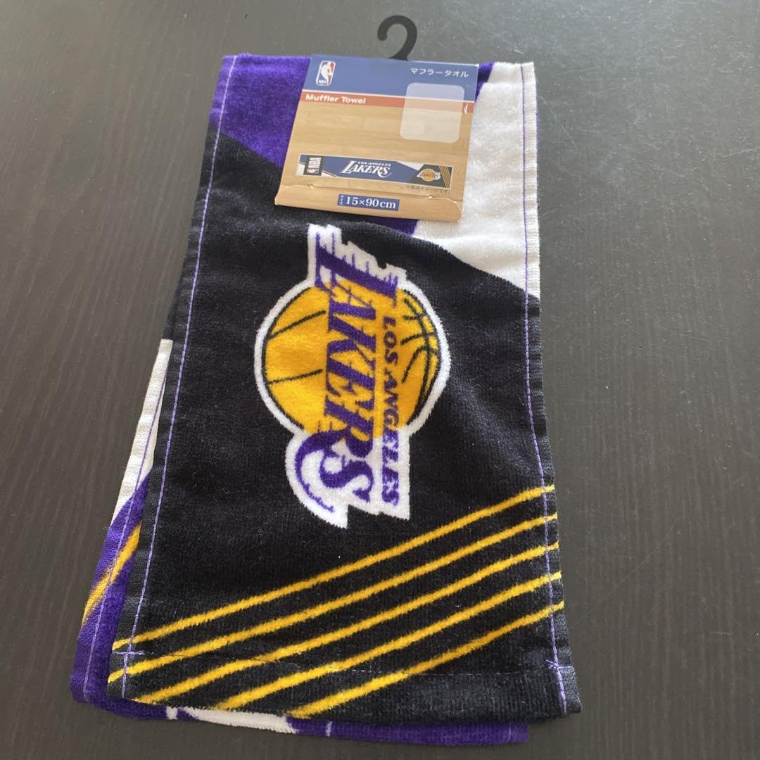 Amazon.co.jp: ロサンゼルス レイカーズ NBA マフラータオル 15×90cm  