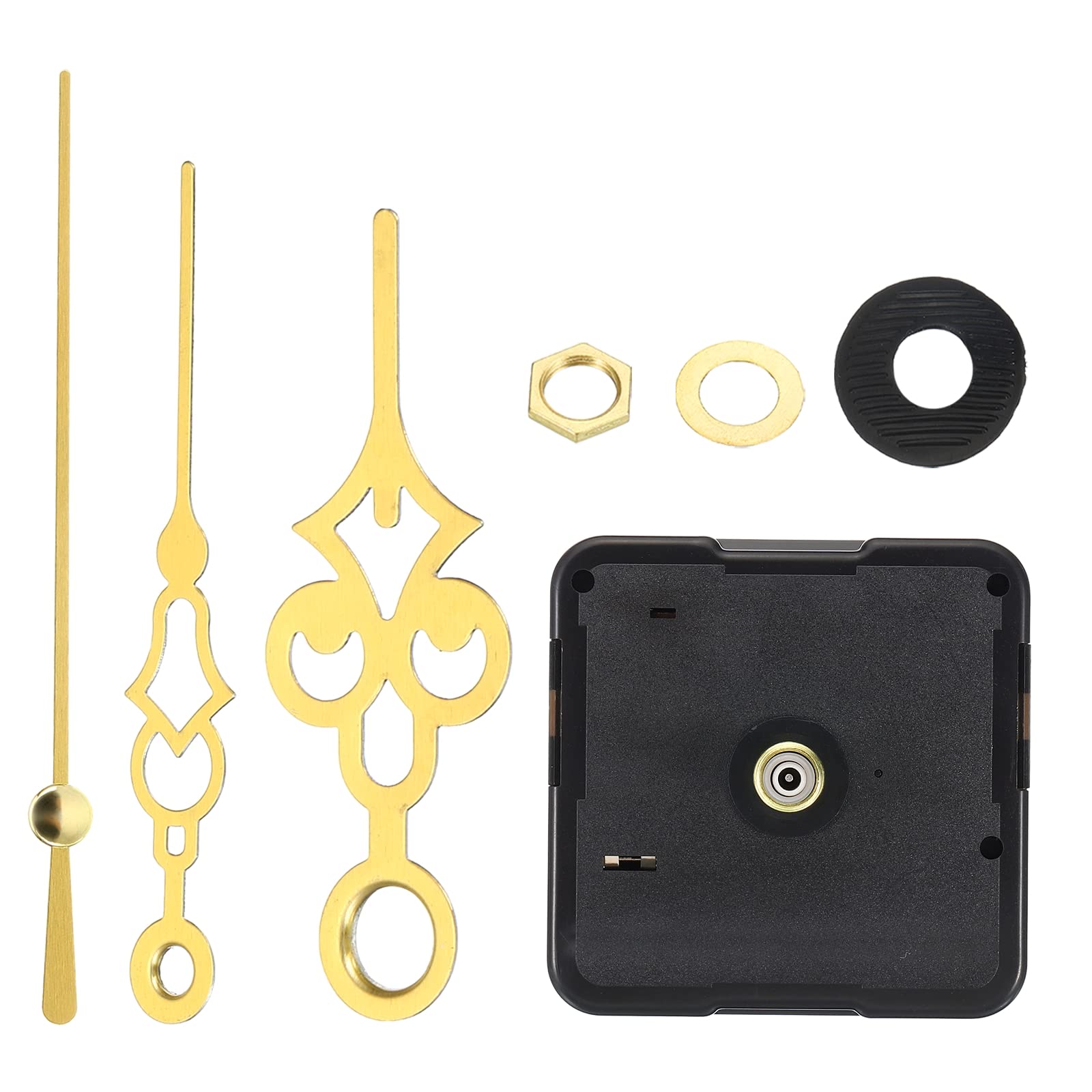 Quartz Clock Movement Replacement Silent Quartz Clock Movement Kit - No ...
