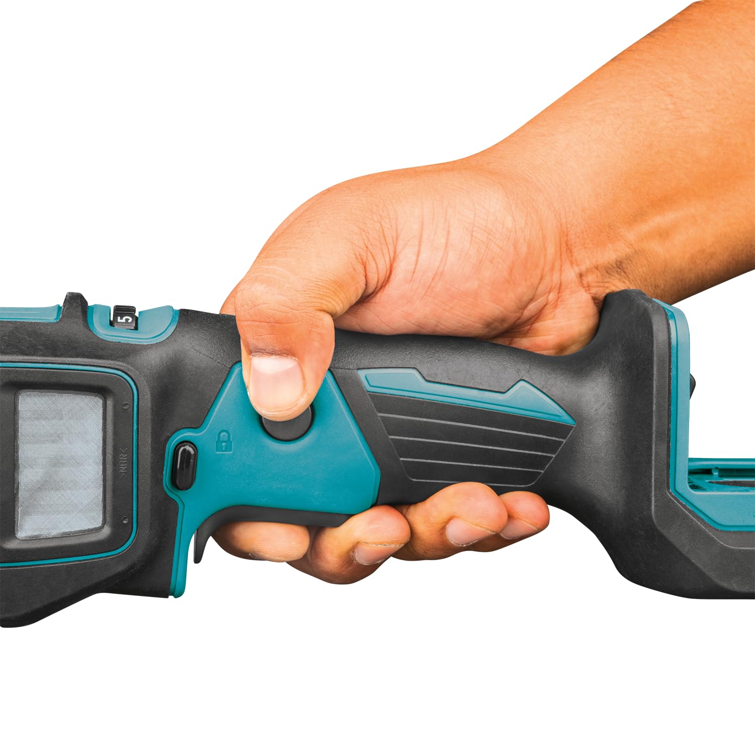 Makita DPO500Z Akku-Exzenterpolierer 18 V (ohne Akku, ohne Ladegerät)