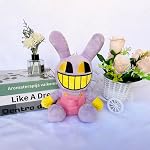 Jax Plush Toy,Pink Rabbit Animal Baby Plush Toy Gift Soft Down Soft Plush Stuffed Animal for Kids Girls Boys Birthday
