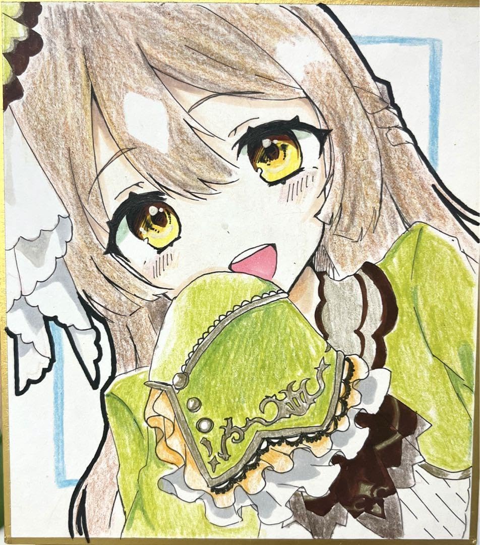 Amazon.co.jp: ウマ娘 サトノダイヤモンド 手描き色紙 : Office Products