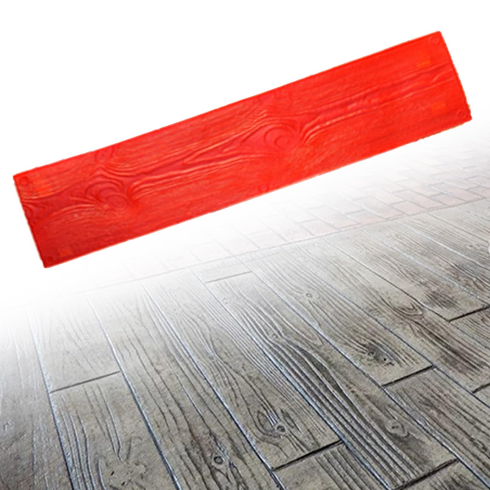 Tampone decorativo in poliuretano for calcestruzzo, stampi e forme in cemento con motivi realistici(4 Pcs)