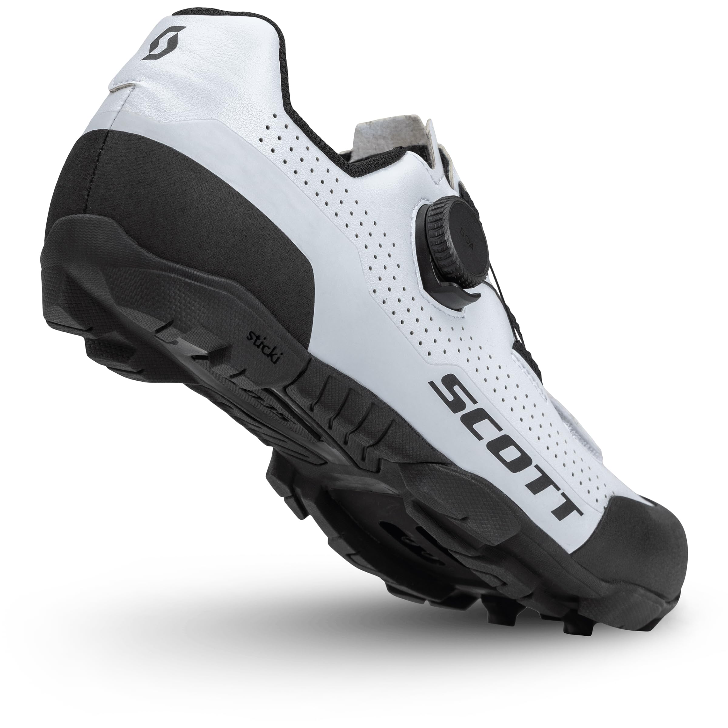 SCOTT MTB Team Boa Fahrradschuhe schwarz/weiß 2026: Größe: 42