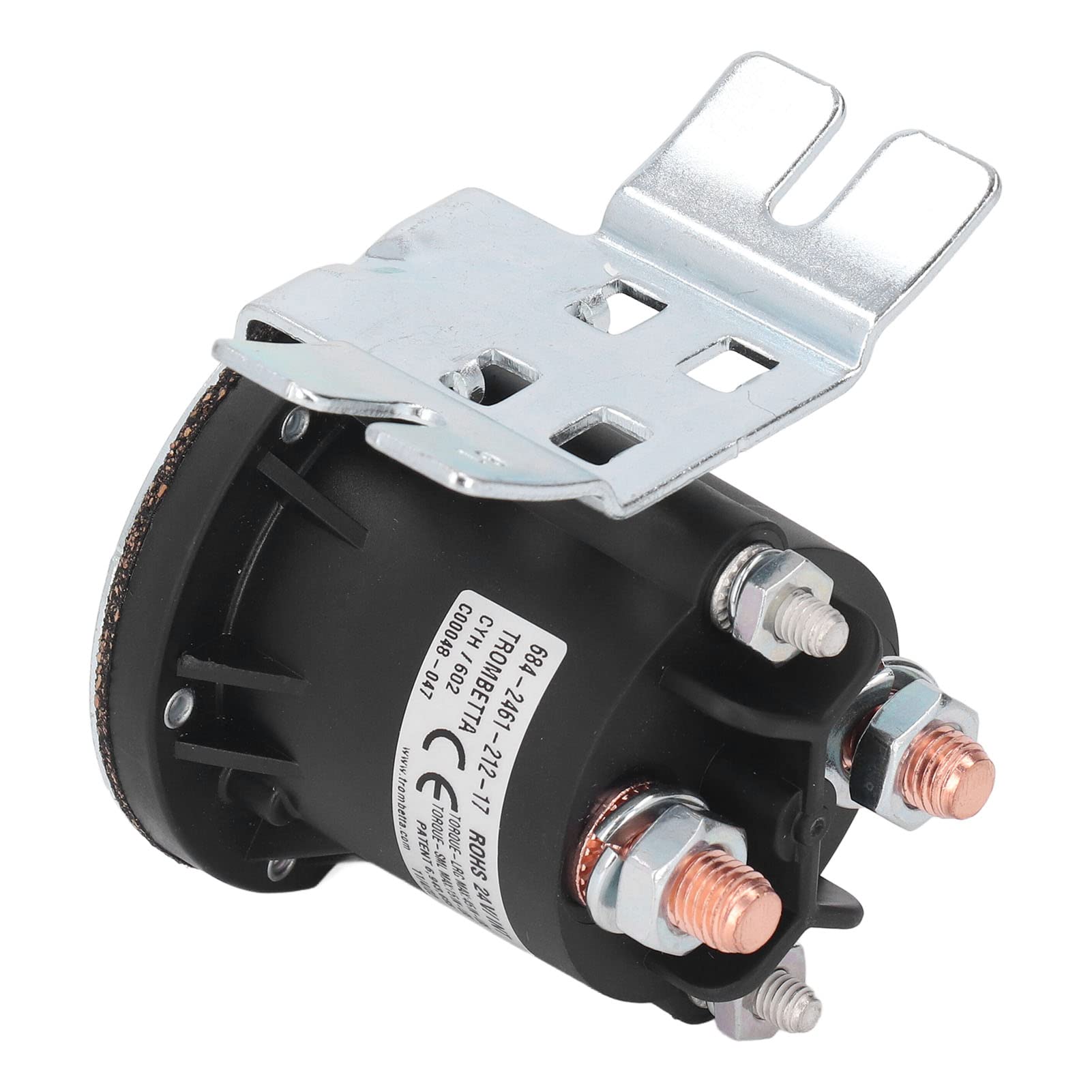 Contactor DC24V 150A DC Compatible con Carretilla Elevadora TROMBETTA, Contactor DC de Bomba de Aceite Estable de Alta Sensibilidad, Número OE 684 2461 212 17