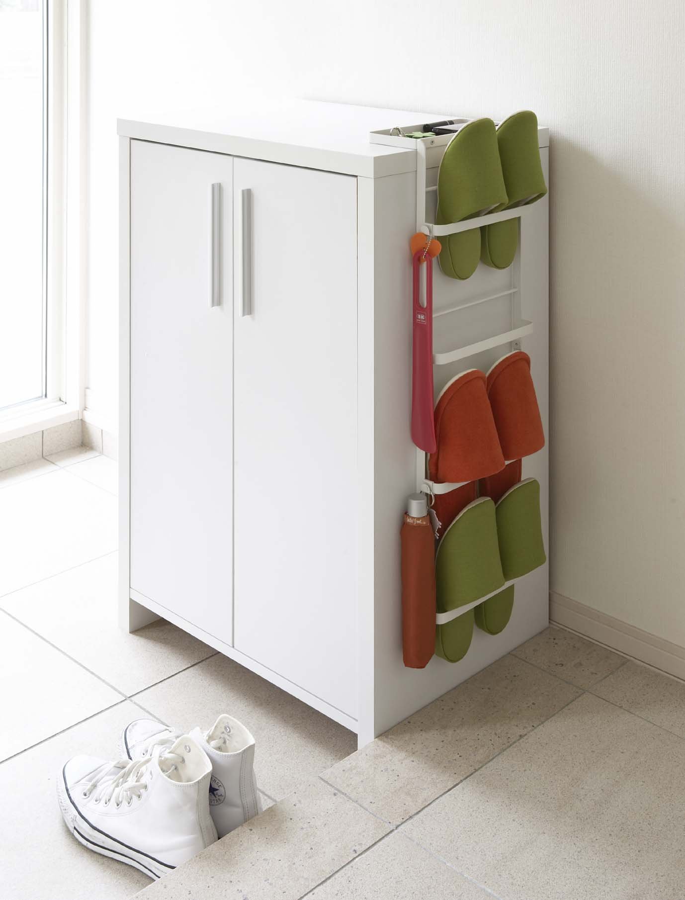 Yamazaki Industries Hanging Slippers Rack Tower 6314