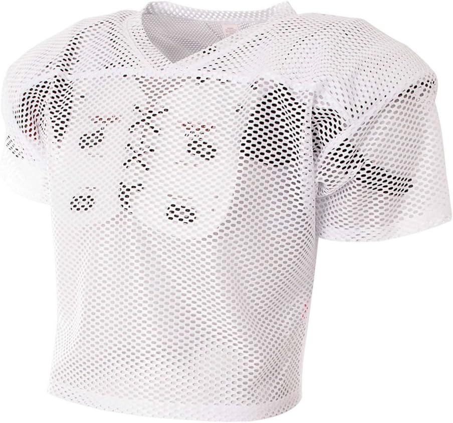 A4 Sportswear Football Porthole Youth & Adult Practice Jersey with or Without Shoulder Pads : Sports & Outdoors
