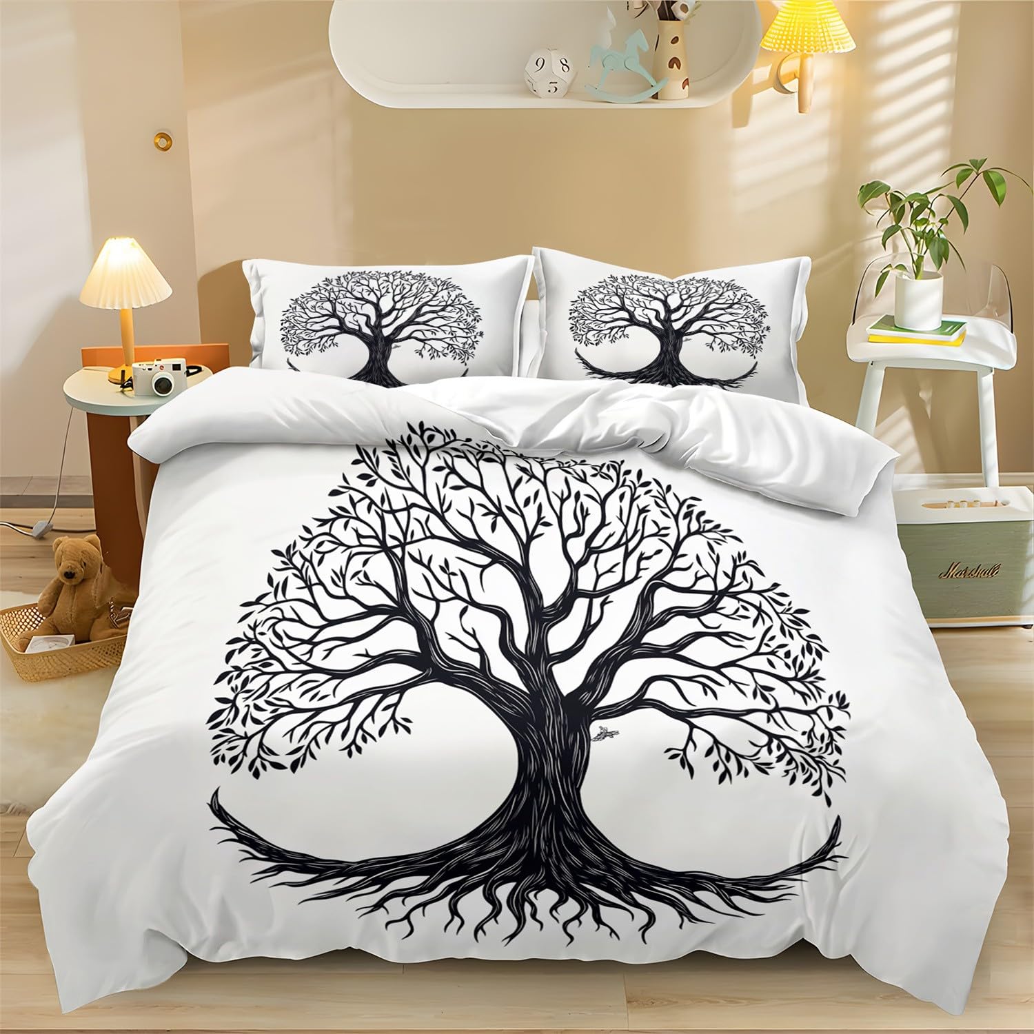 Générique Housse De Couette 200x200 Arbre De Vie - Parure De Lit 2