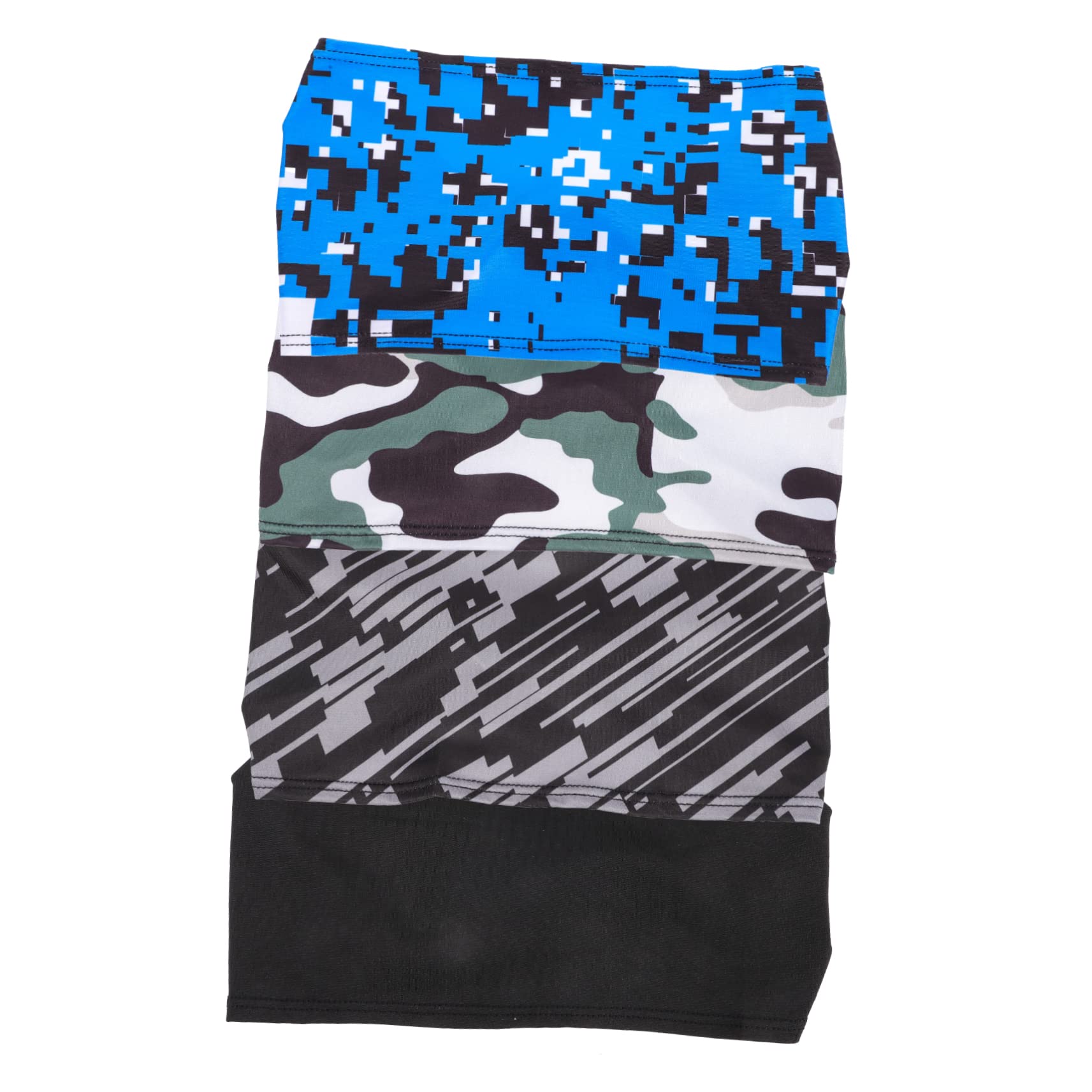 BESTonZON Sport Stirnbänder Herren rutschfeste Atmungsaktive Schweißband Für Fitness Joggen Basketball Elastische Haarbänder Camouflage Und Schweißabsorbierend