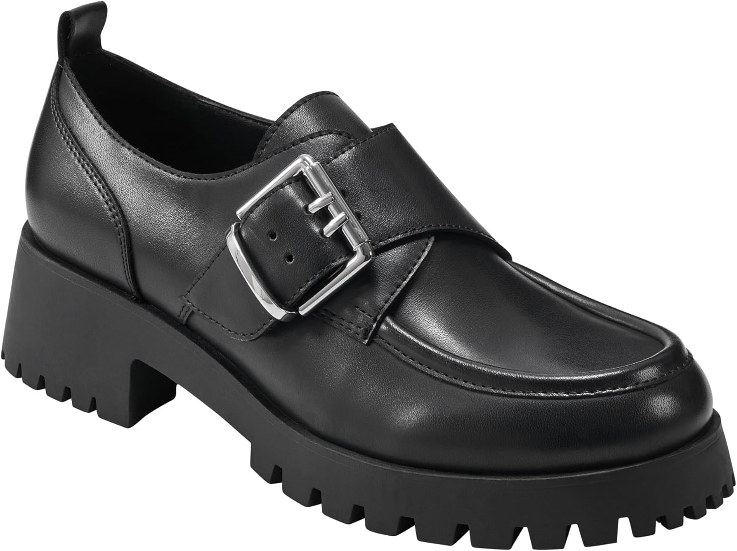 Marc Fisher Women's HAZELTON Loafer, Black 001, 8