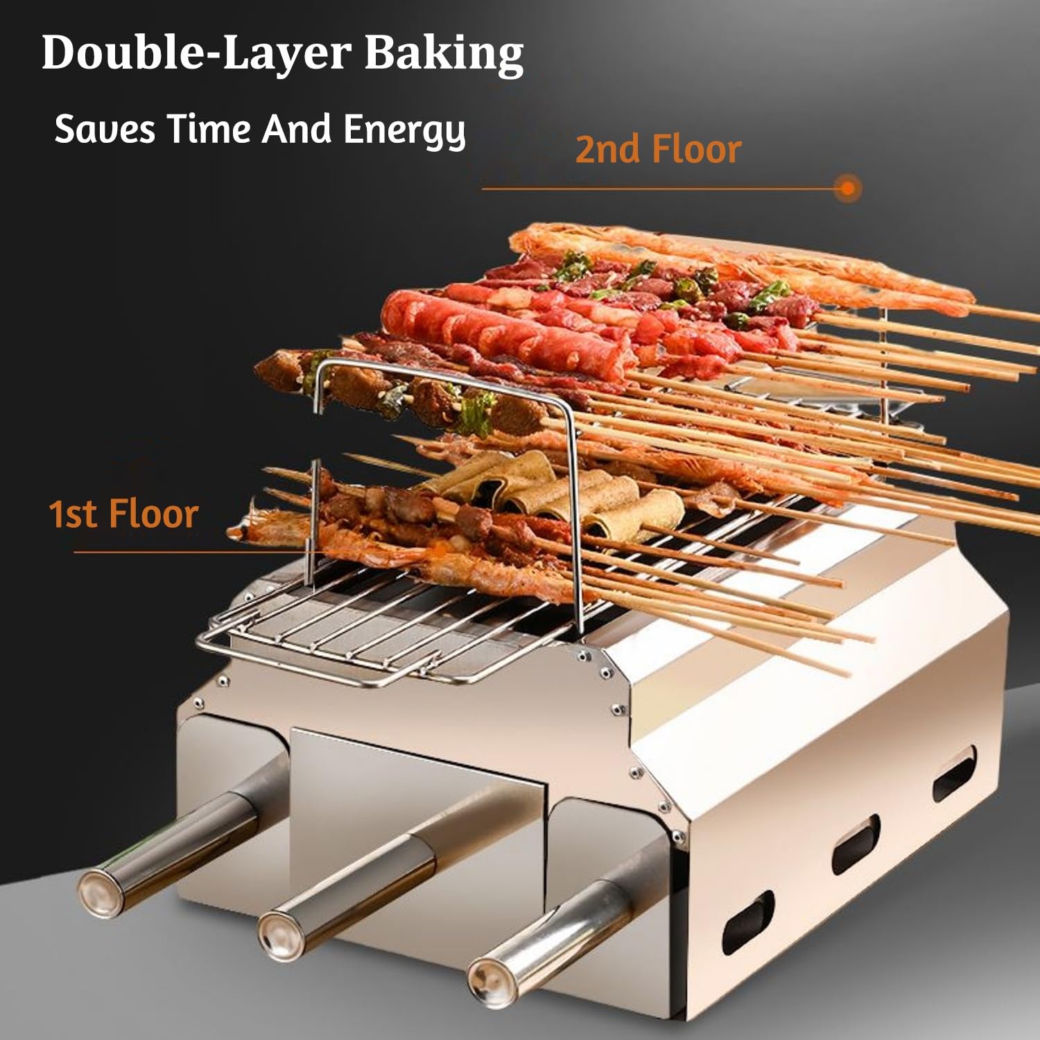 Przenośny grill Chal BBQ ze zdejmowaną tacką Chal Tray grill kempingowy do ogrodu Par Cact Design do gotowania na świeżym powietrzu