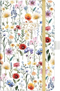 2027-2029 Pocket Calendar for Purse, 3 Year Monthly Planner Pocket Size