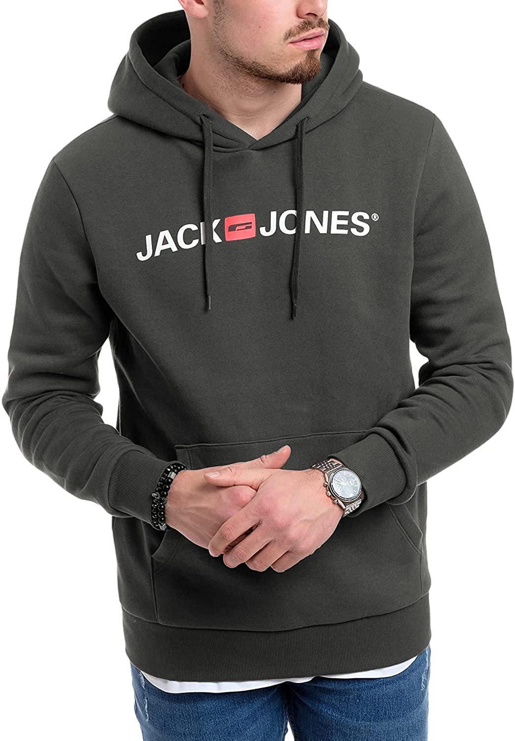 JACK & JONES Hoodie Logo Hoodie — view 124