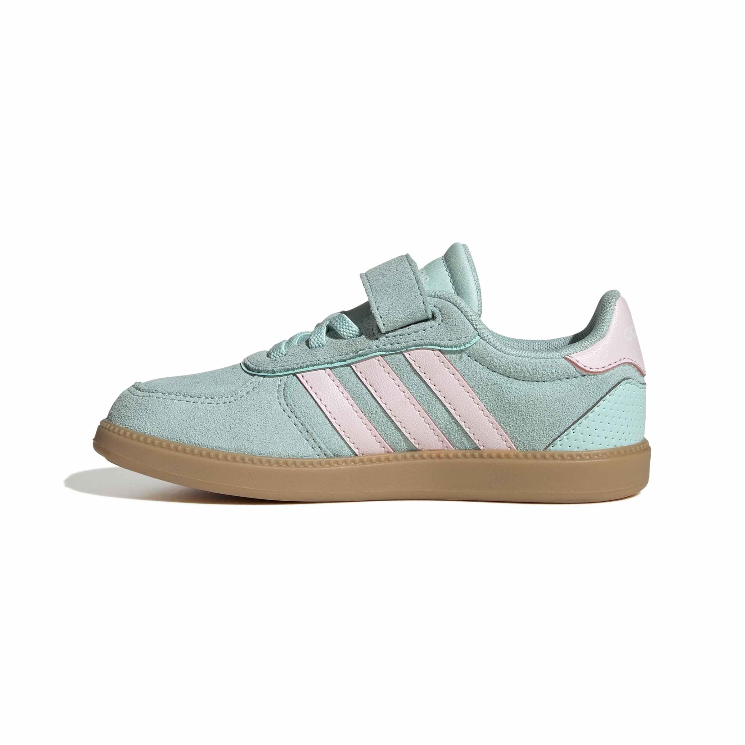 adidas Unisex Kids Breaknet Sleek Children Shoes, Semi Flash Aqua/Clear Pink/Gum 3, 1 UK