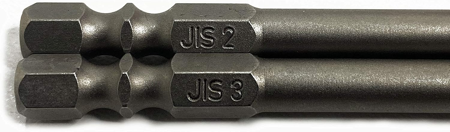 JIS/Phillips impact driver and bits
