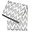 Bumkins Baby Splat Mat for Under High Chair, Babies Toddlers Eating Mess Mat, Waterproof Reusable Cloth for Arts and Crafts, Playtime Mat for Kids, Floors or Tables, Fabric 42inx42in, Gray Chevron