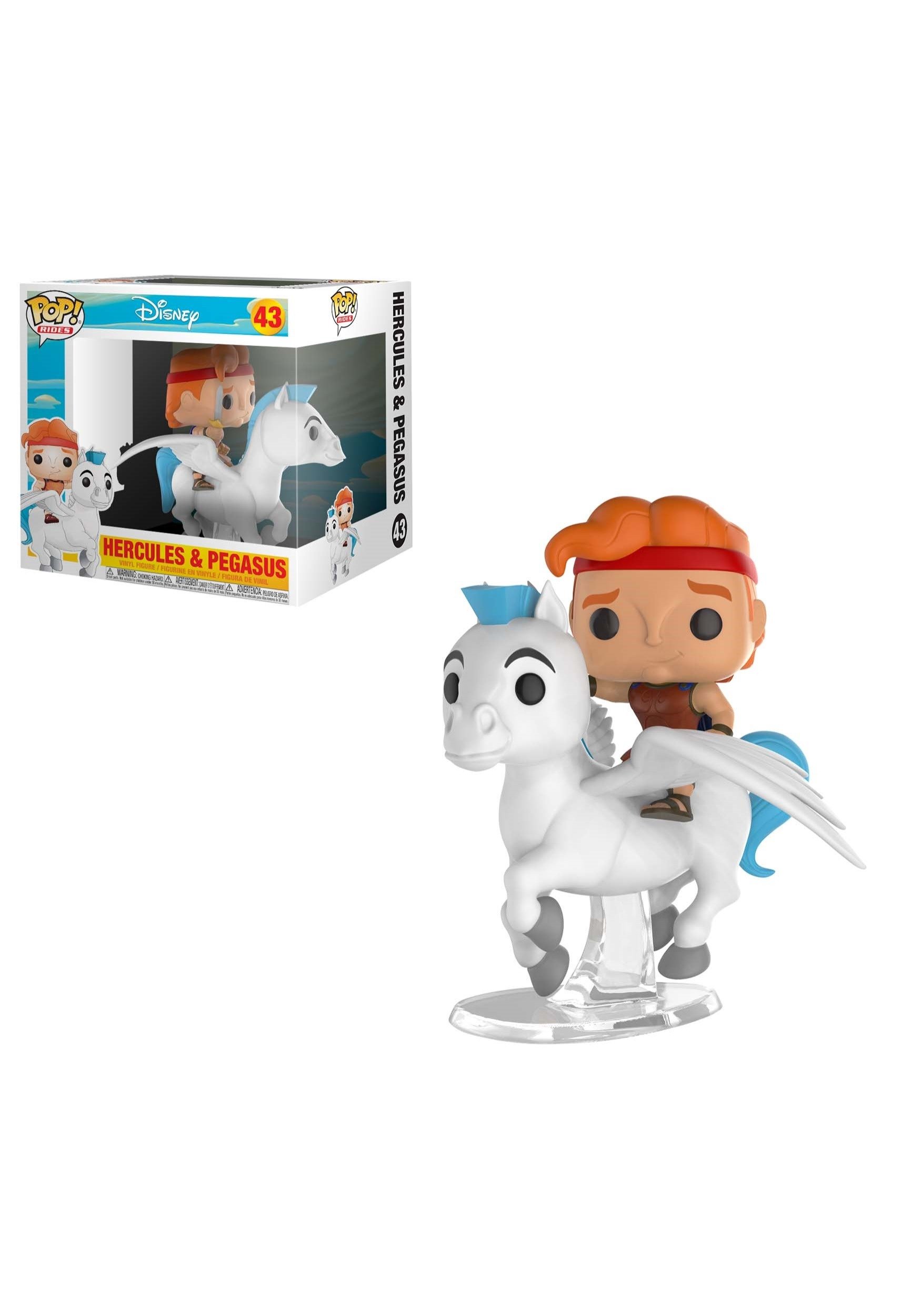 Funko Pop Ride Disney Hercules And Pegasus Collectible Figure