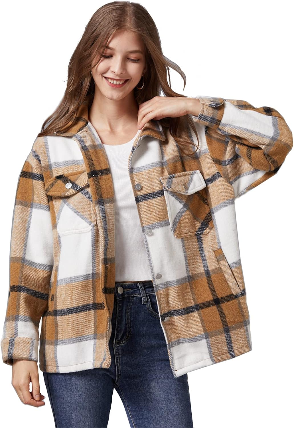 Womens shirt coat Clearance