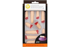 Wilton Severed Finger Halloween Icing Decorations