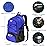 WOLT | Basketball Backpack Large Sports Bag with Separate Ball Holder & Shoes Compartment, Best for Basketball, Soccer, Volleyball, Swim, Gym, Travel(Blue)