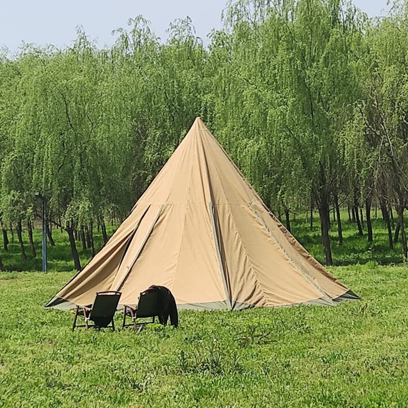 Carpa tipi impermeable para 8 personas 4 estaciones 600x600x350cm miniatura 3